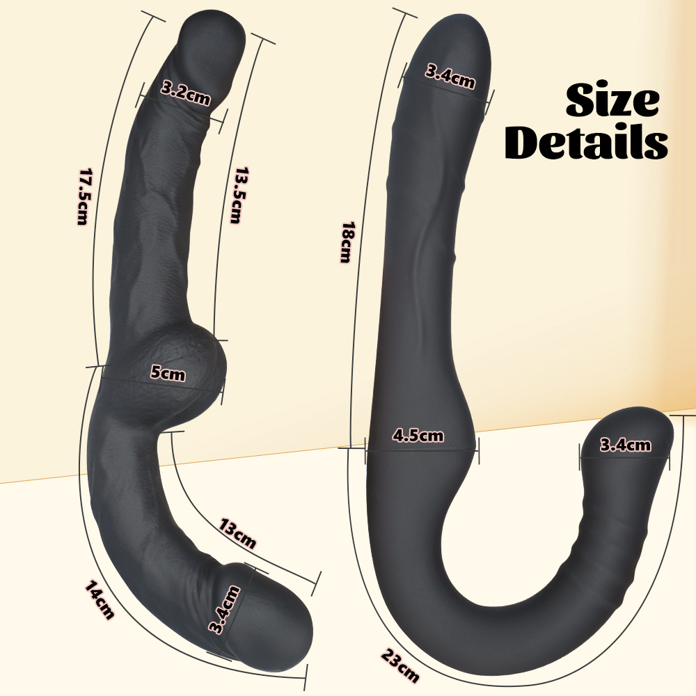 Lotus Duet Double End Realistic Dildo-WeLovePlugs