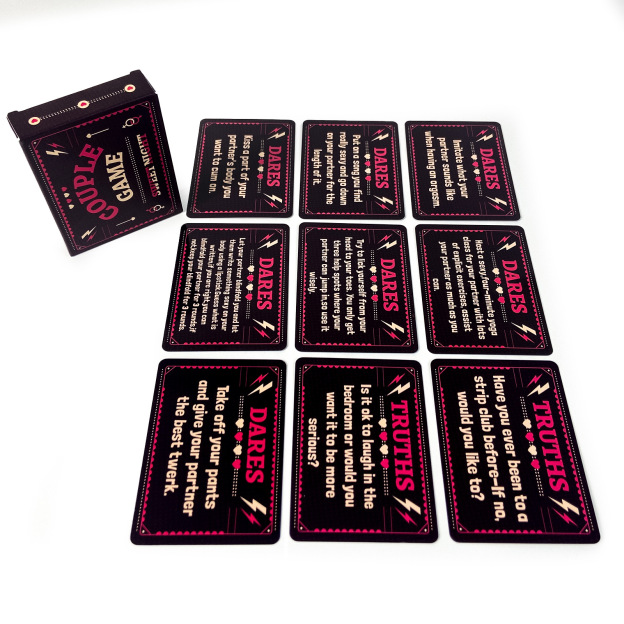 Romantic Date Night Cards for Couples, 50 Fun Conversation & Challenge Cards - image 8