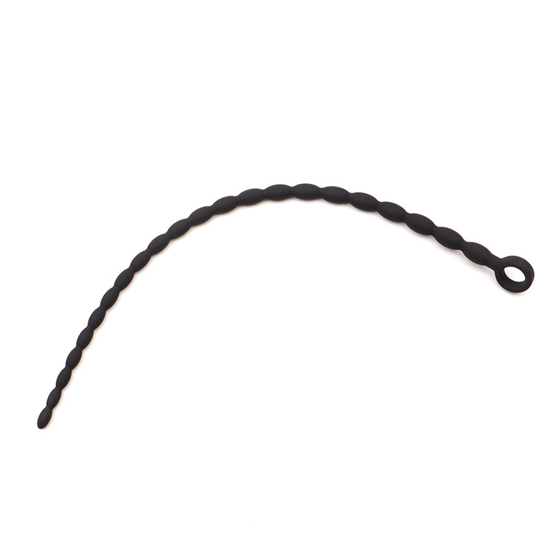 Extra Long Beaded Silicone Urethral Sounds -WeLovePlugs