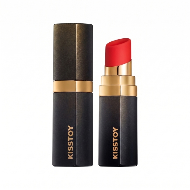 BOBO Kiss Mini Lipstick Vibrator - Black - image 6