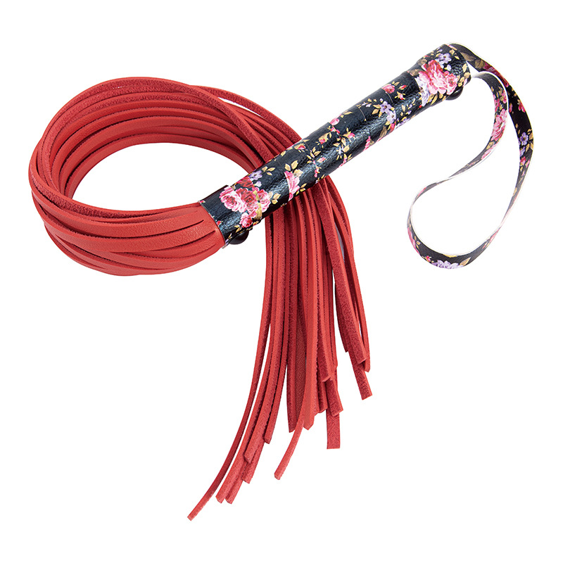 Faux Leather Flogger - Red - image 3