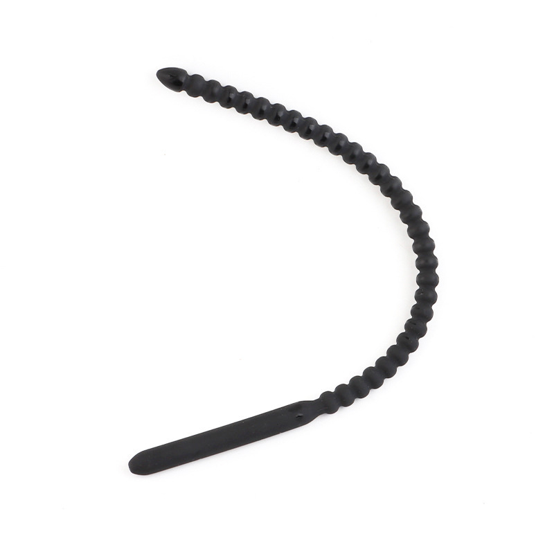 Silicone Beaded Urethral Sound (5mm 7mm 9mm)-WeLovePlugs