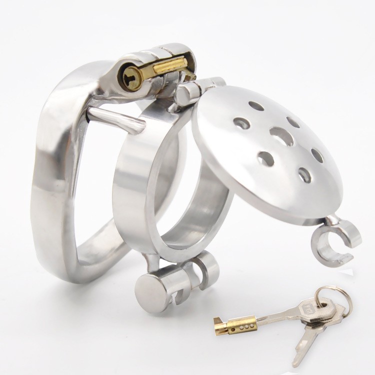 Flipped Metal Chastity Cage -WeLovePlugs