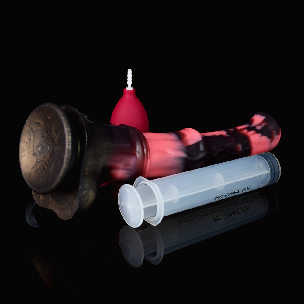 wie fühlt sich ein anal plug an 9.6 Inches Monster Dildo Fantasy Horse Dildo Big Strong Knots – Lurevibe main image 1