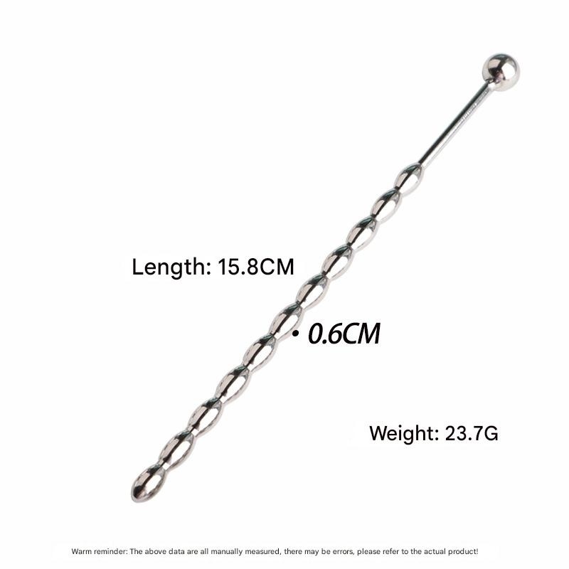 Multi-size Beaded Urethral Sounding Rods-WeLovePlugs