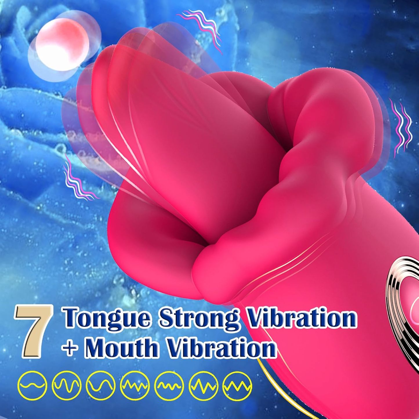 Peach Tease Tongue Vibrator - image 4