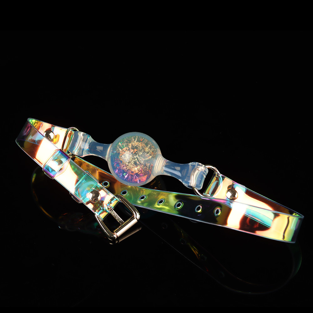 Crystal Breath Control Aesthetics · Bling Ball Gag-WeLovePlugs