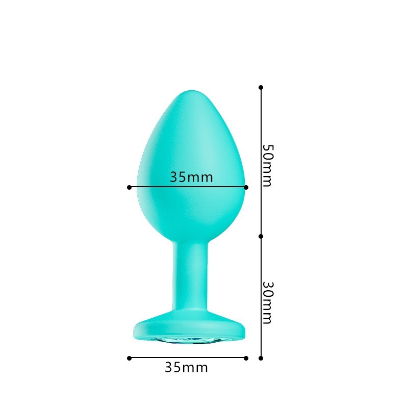 Crystal Diamond Anal Butt Plugs 3 Set