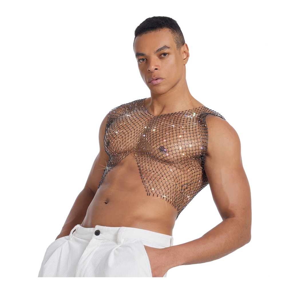 Starluxe Mesh Sparkle Top – Style D - image 11