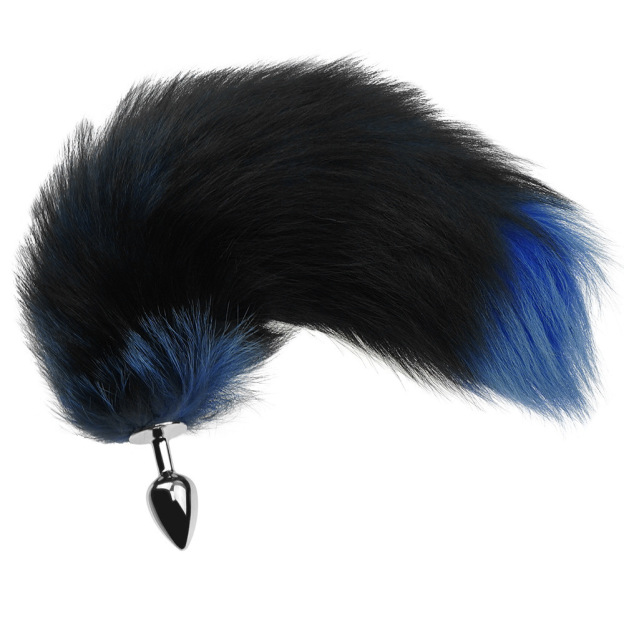 15.75'' Ultra-Plush Fox Tail Butt Plug - image 1