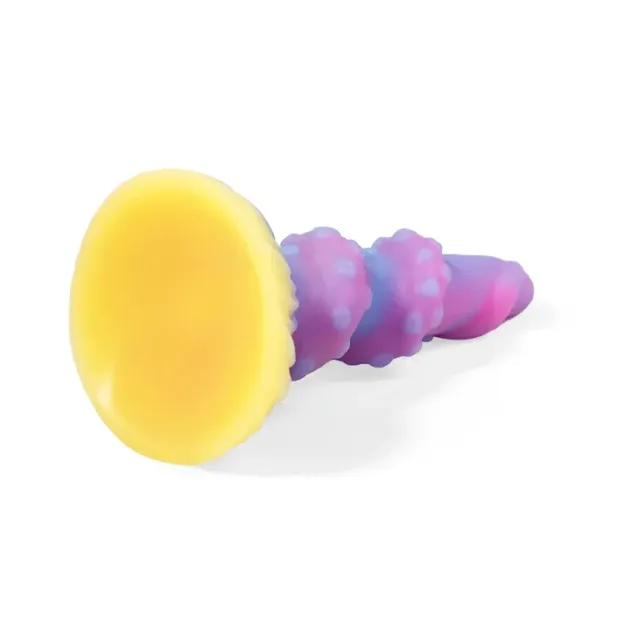 8.26'' Fantasy Tentacle Dildo with Multi-Texture Design & Glow-in-the-Dark Effect - image 5