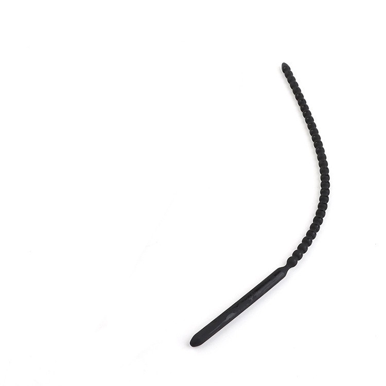 Silicone Beaded Urethral Sound (5mm 7mm 9mm)-WeLovePlugs