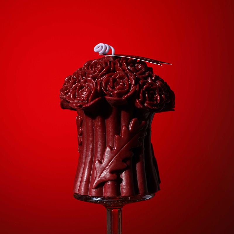 Flower-shaped Low-temperature Candle - image 2