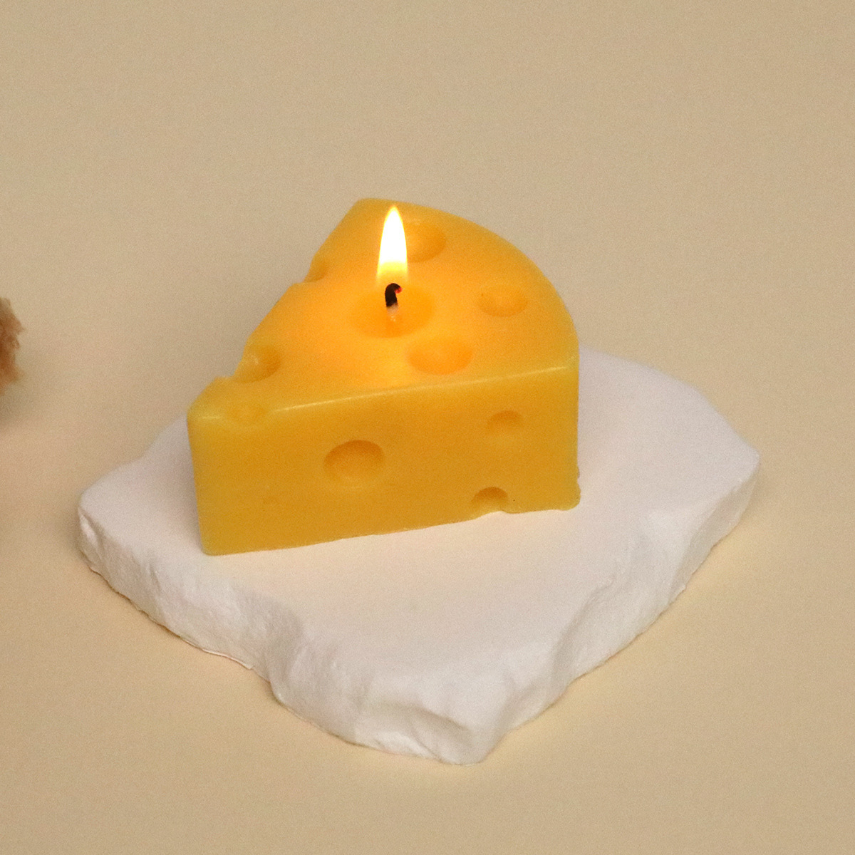 Cheese Shaped Aroma Soy Wax Scented Candle - image 4