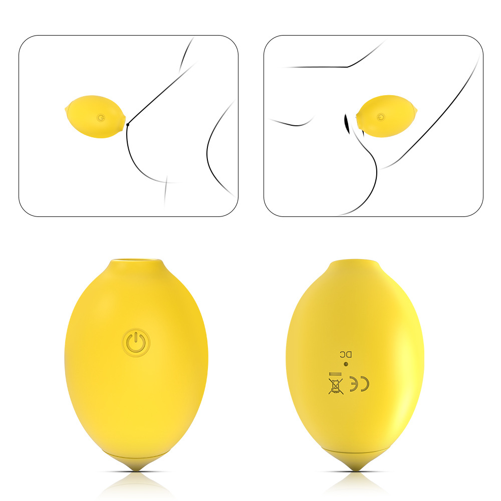 Vibrating Egg Adult Sex Toy Lemon