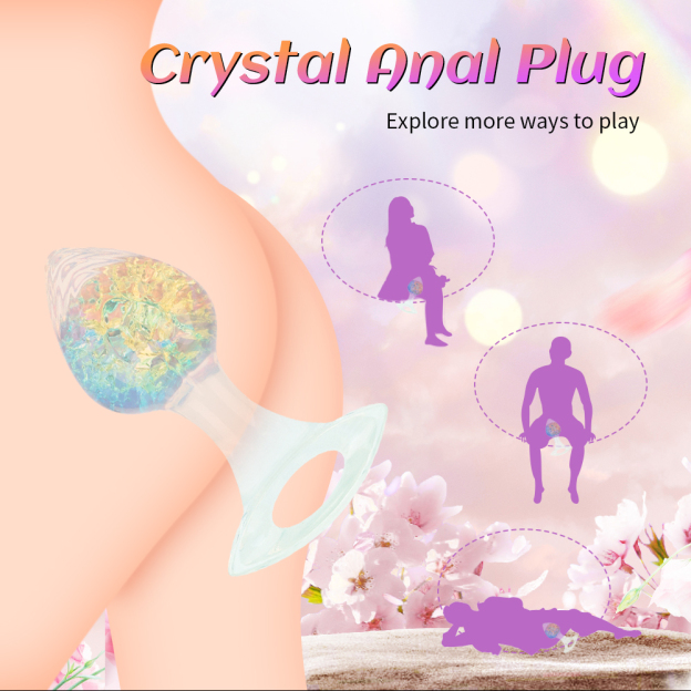 Crystalix Silicone Anal Plug-WeLovePlugs