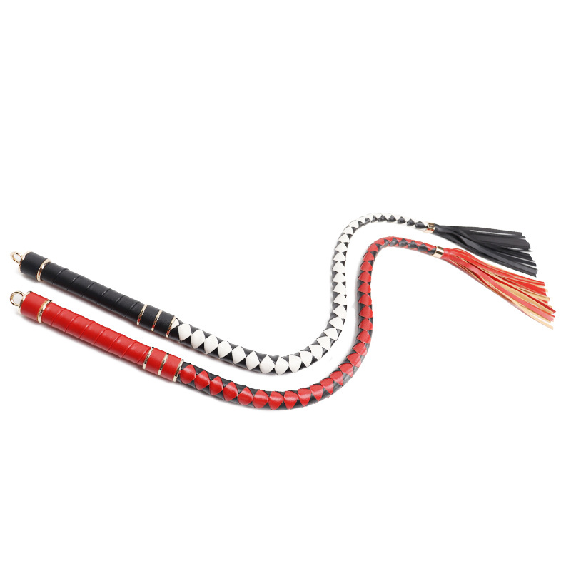 90cm Braided Single-tail Whip With Loose-strand Tip - image 1