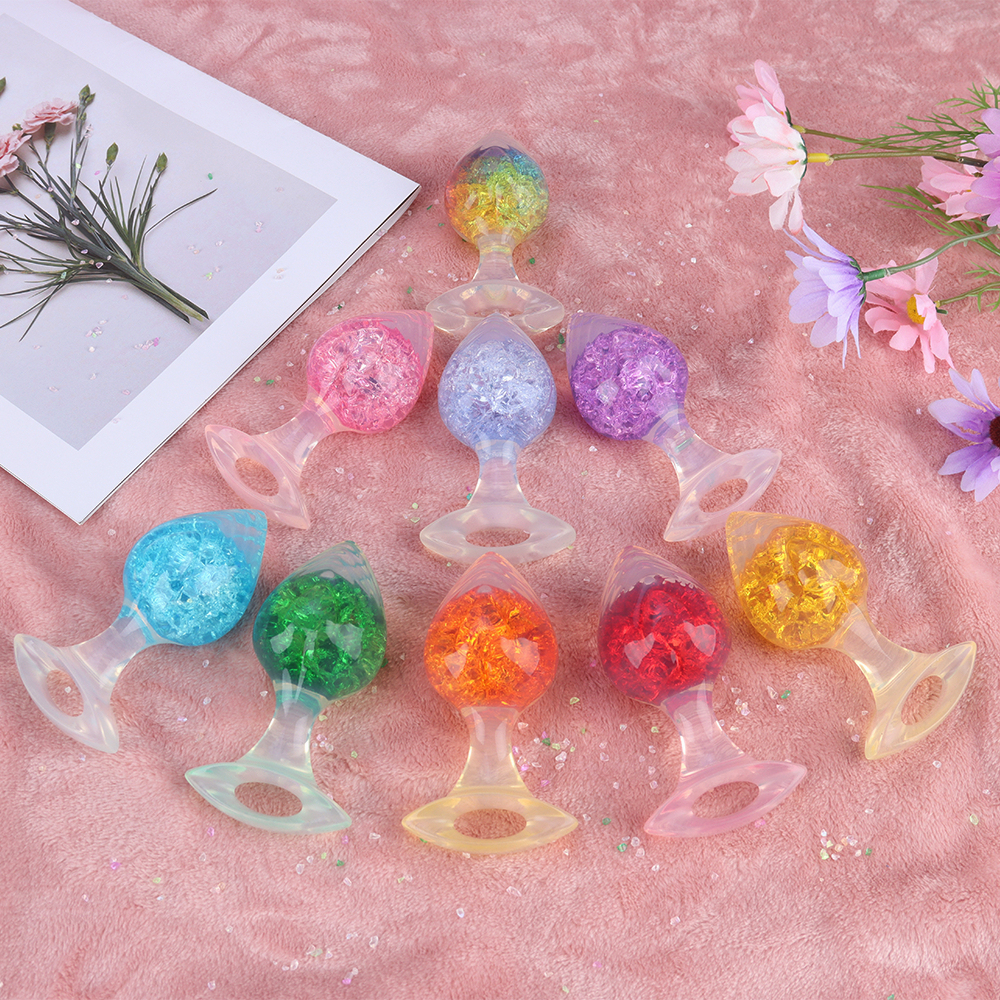Crystalix Silicone Anal Plug-WeLovePlugs