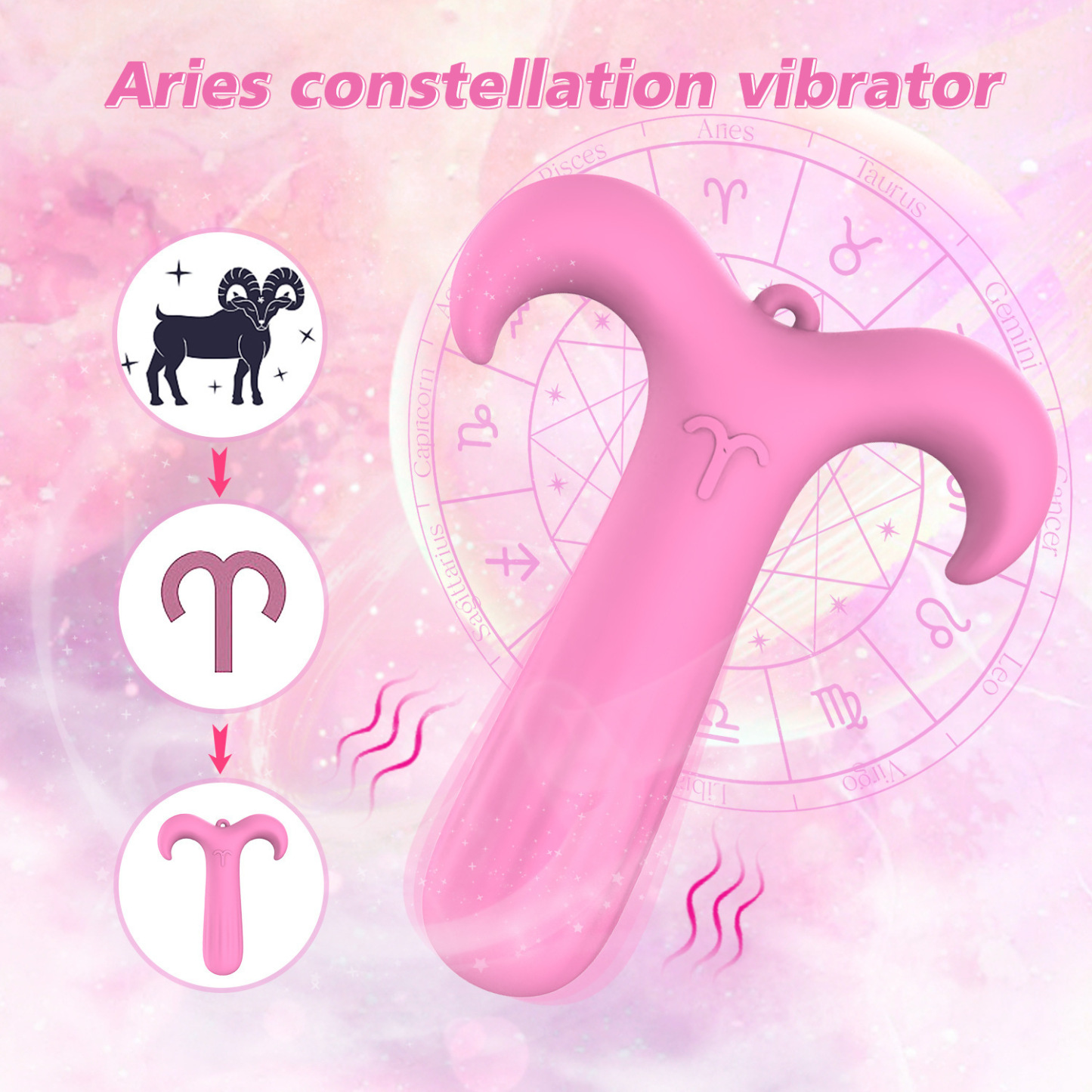 LumiVibe Aries Constellation Vibrator-WeLovePlugs