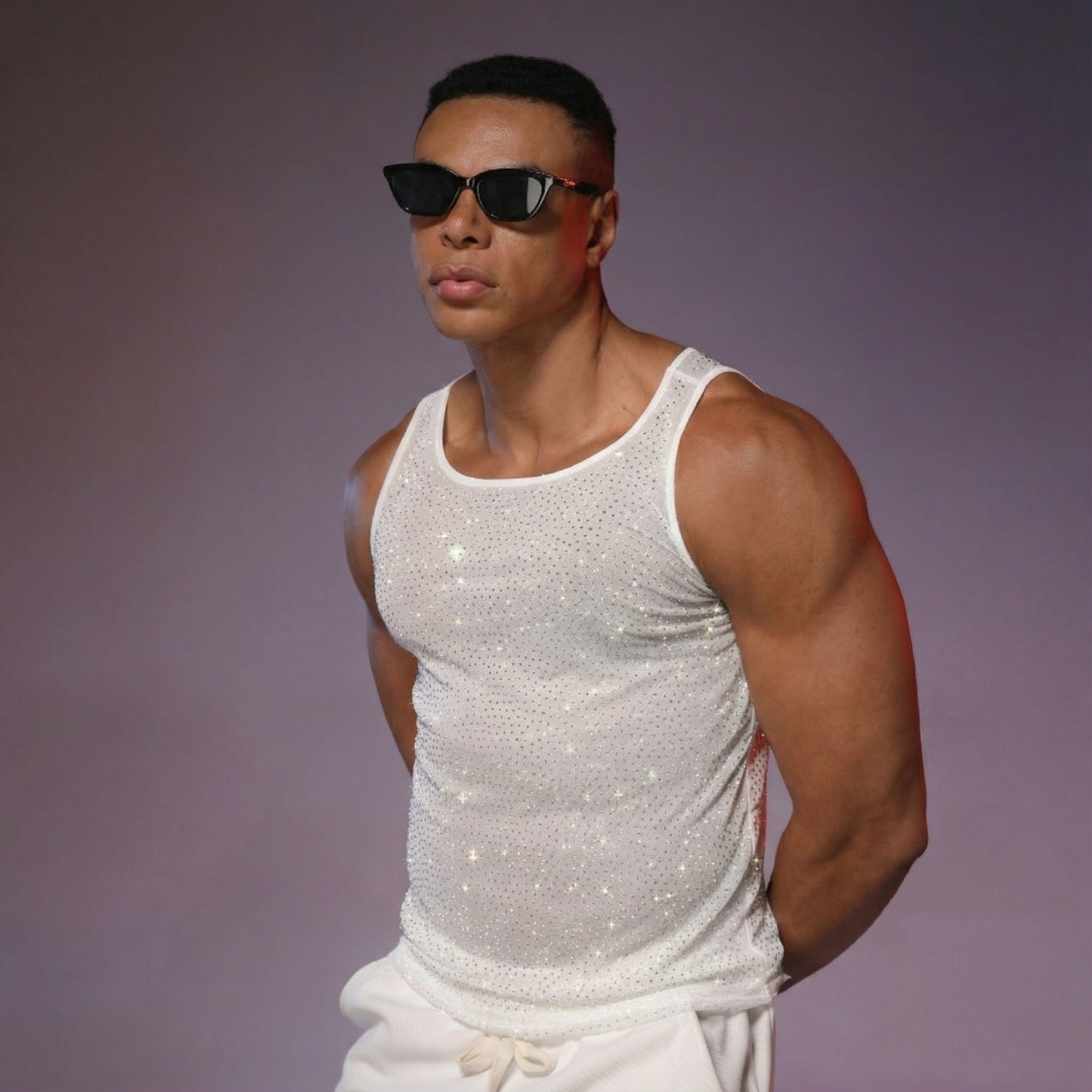 Starluxe Mesh Sparkle Top – Style G - image 9