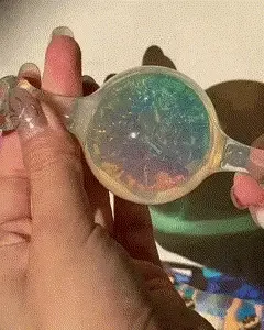 Crystal Breath Control Aesthetics · Bling Ball Gag-WeLovePlugs