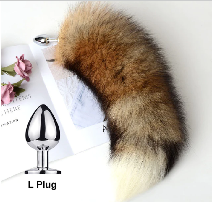 Foxy Tail Butt Plug-WeLovePlugs
