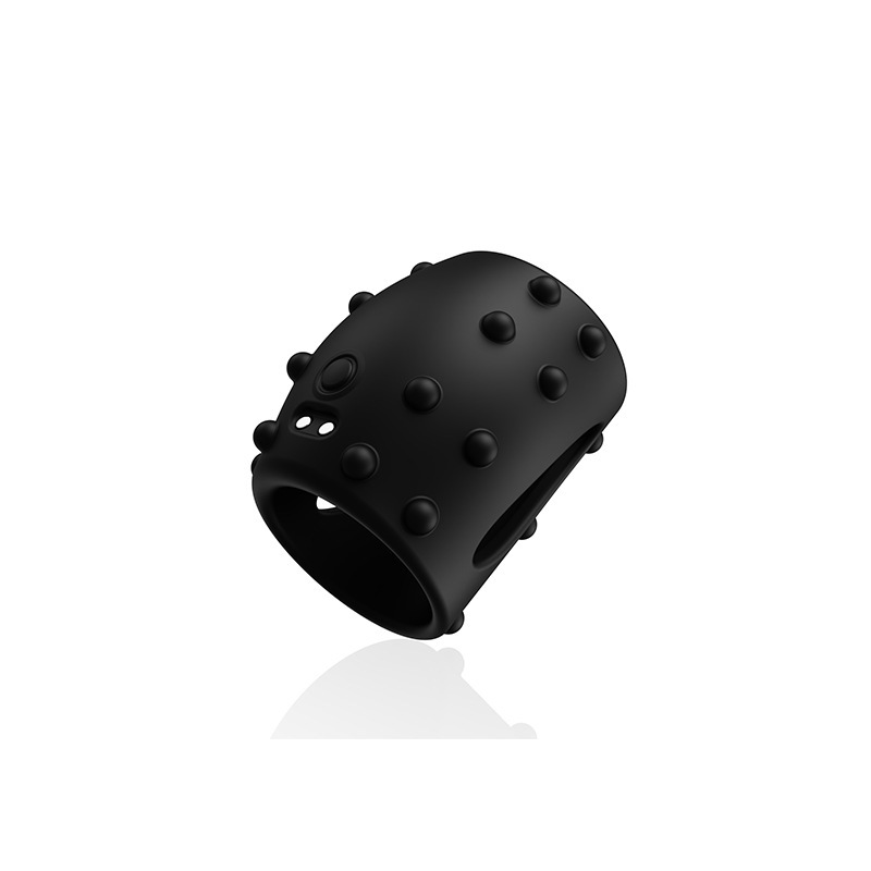 Beaded Vibrating Cock Ring 10 Vibration Modes -WeLovePlugs