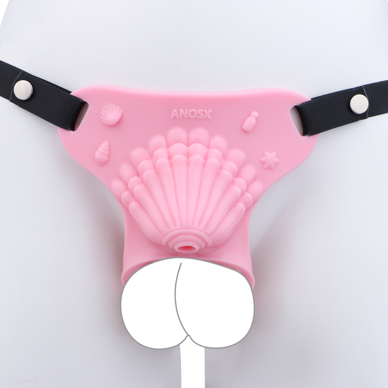 See Shell Chastity Cage Belt-WeLovePlugs