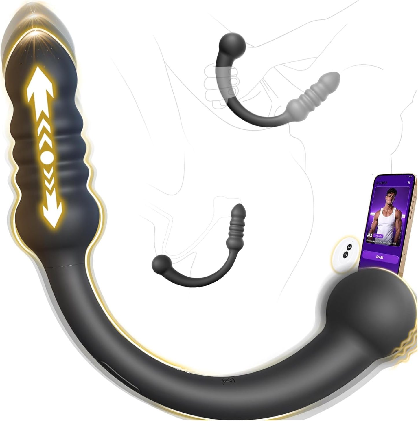Smart Dual-Ended Prostate Massager - image 1