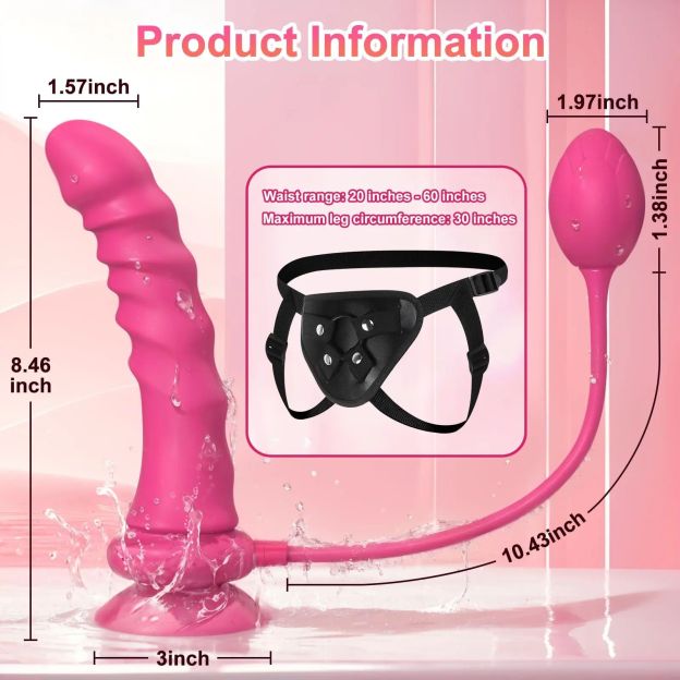 App-Controlled Strapless Strap-On with Anal Plug-WeLovePlugs