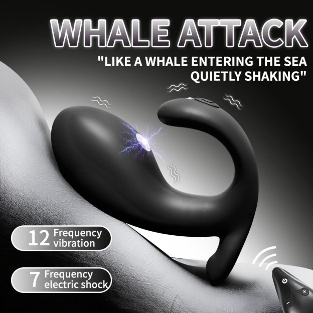 Whale-Shaped Silicone Butt Plug - image 5