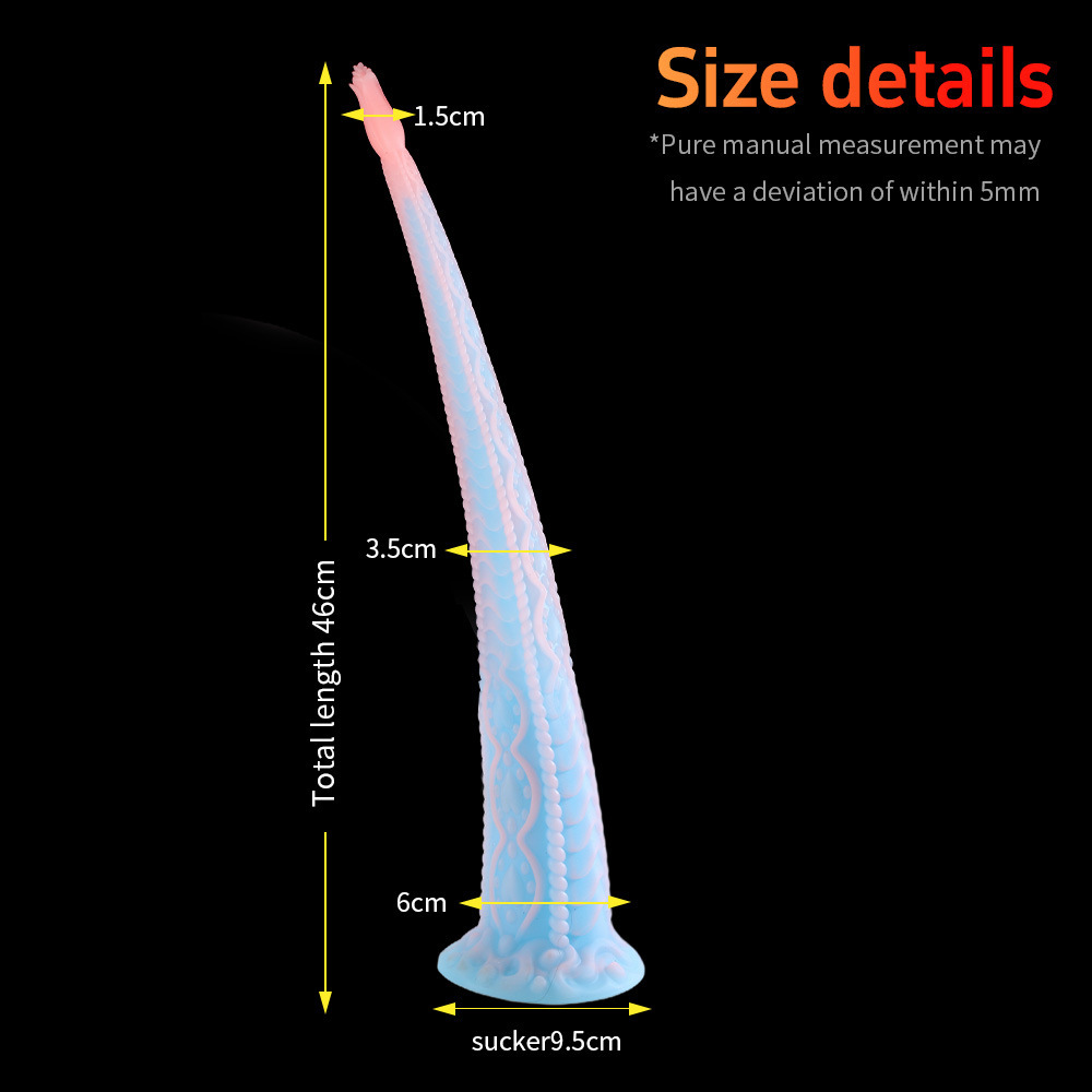 PetalPlay Anal Plug – Bumpy Rosebud Shape with Suction Cup Extra Long Dildo