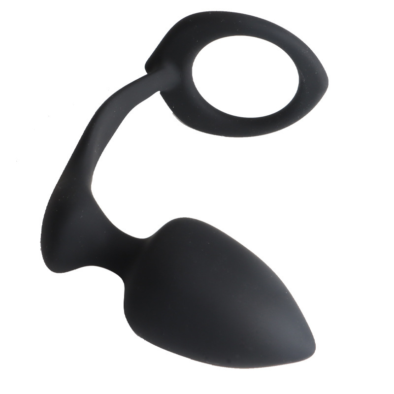 Pleasure Synergy Cock Ring with Butt Plug