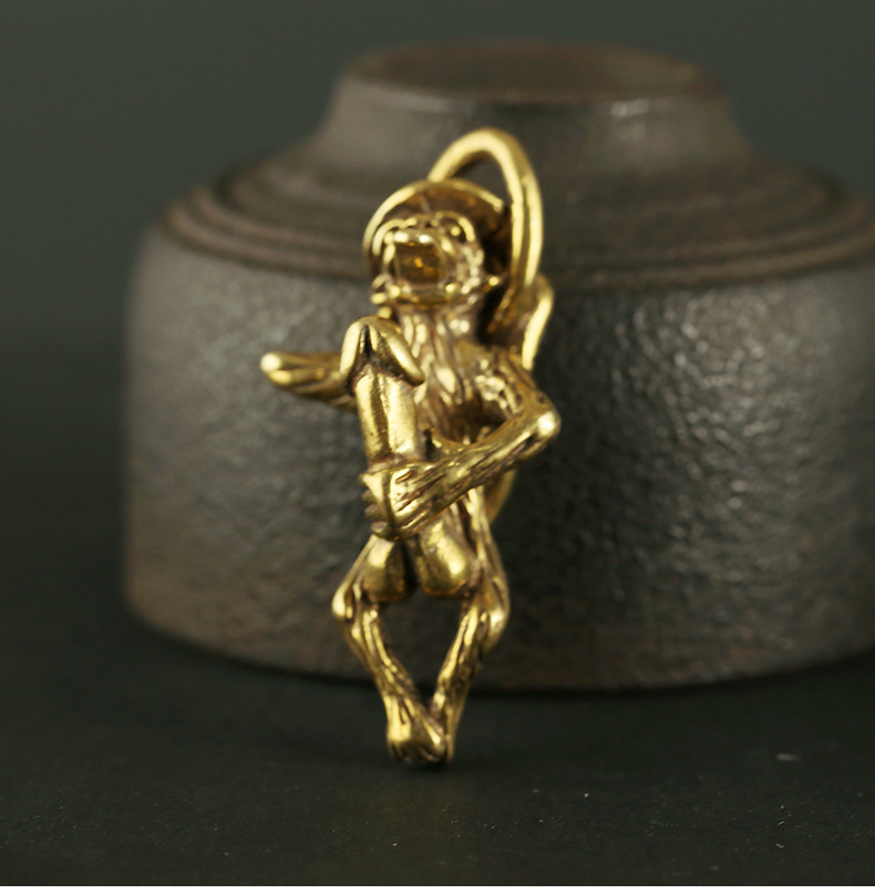 Copper Monkey Penis Pendant -WeLovePlugs