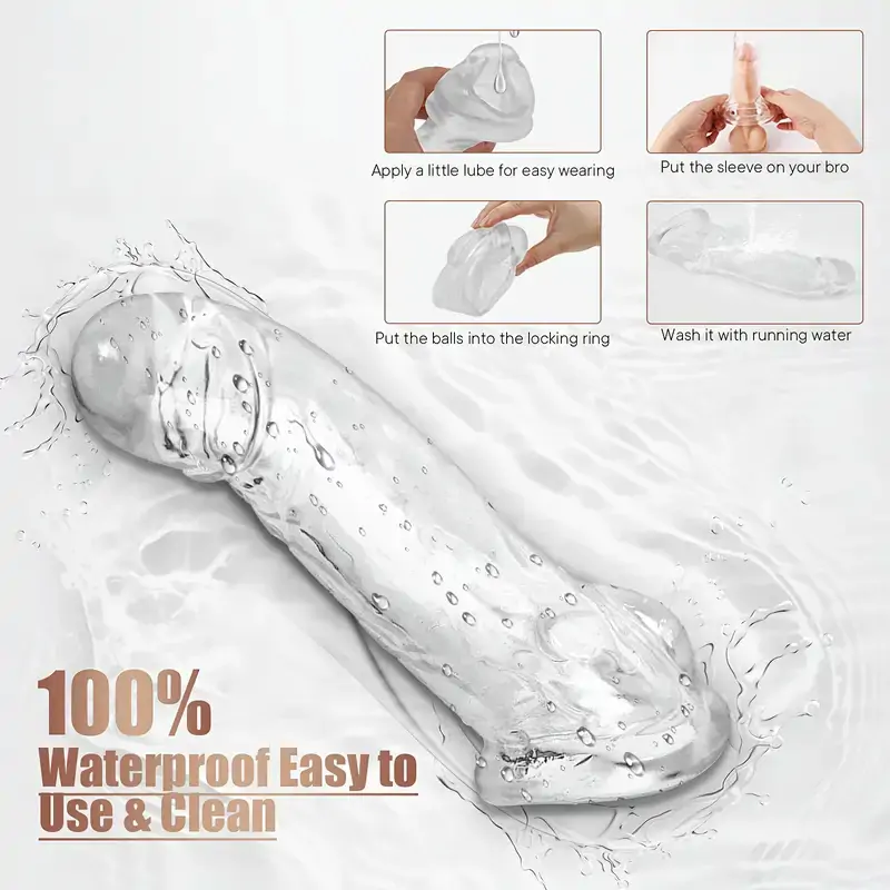 ClearFit Realistic Extension Sleeve - image 1