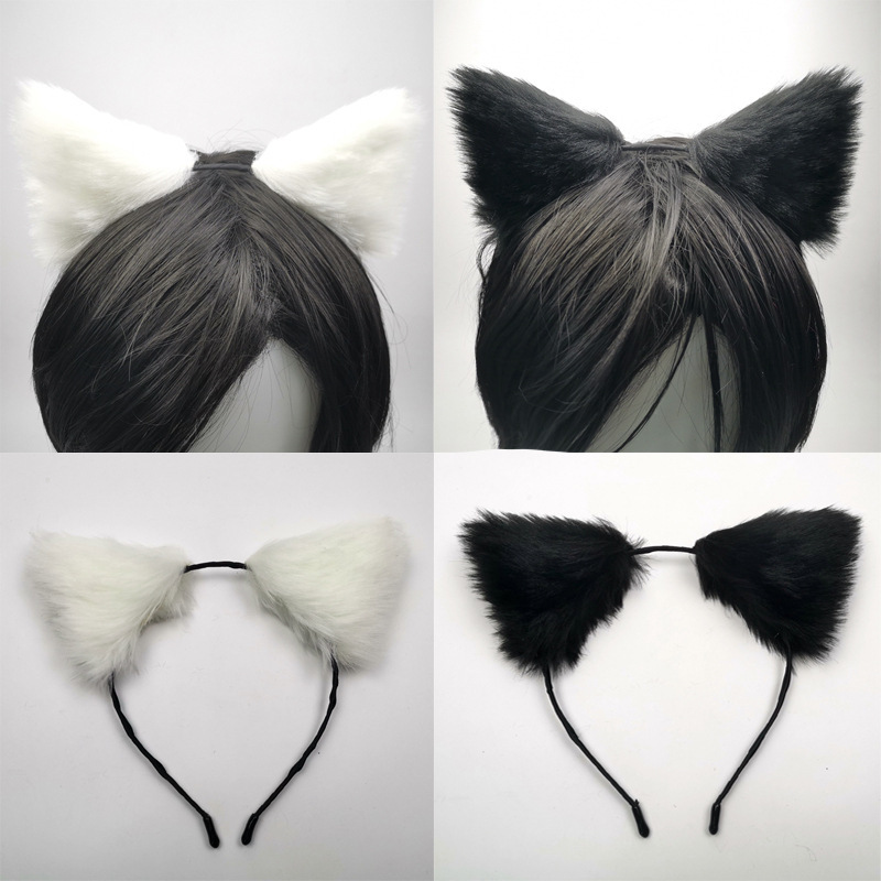Black & White Pet Ears-WeLovePlugs