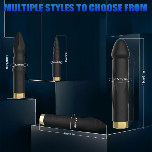 Anal Beads Vibrator – 10-Speed Silicone Massager for Prostate/G-Spot