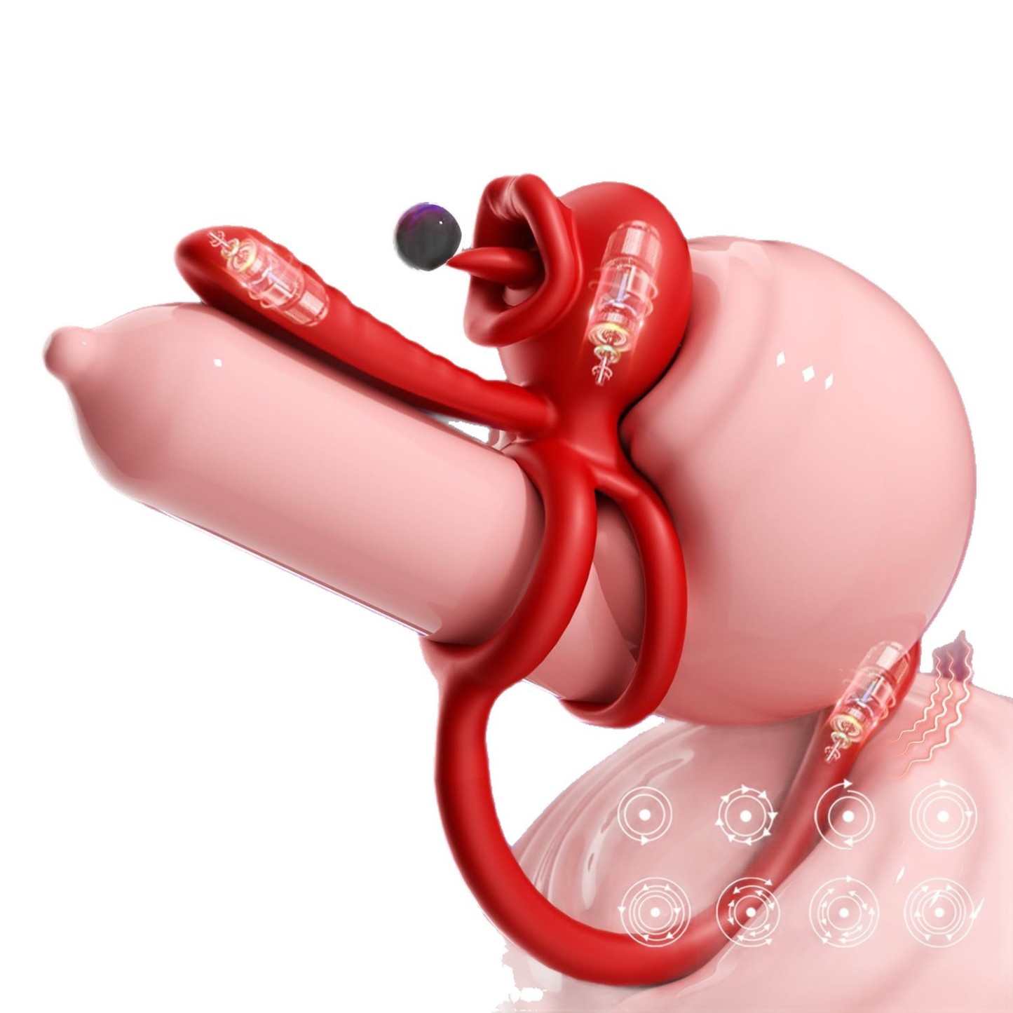 3-in-1 Couple Vibrator with App Control – Dual Ring & Anal Plug for Intense Shared Pleasure-WeLovePlugs