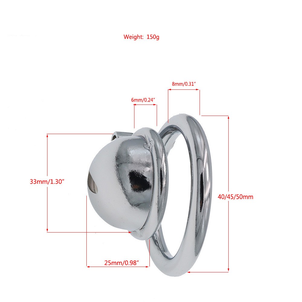 Metal Chastity Cage -WeLovePlugs