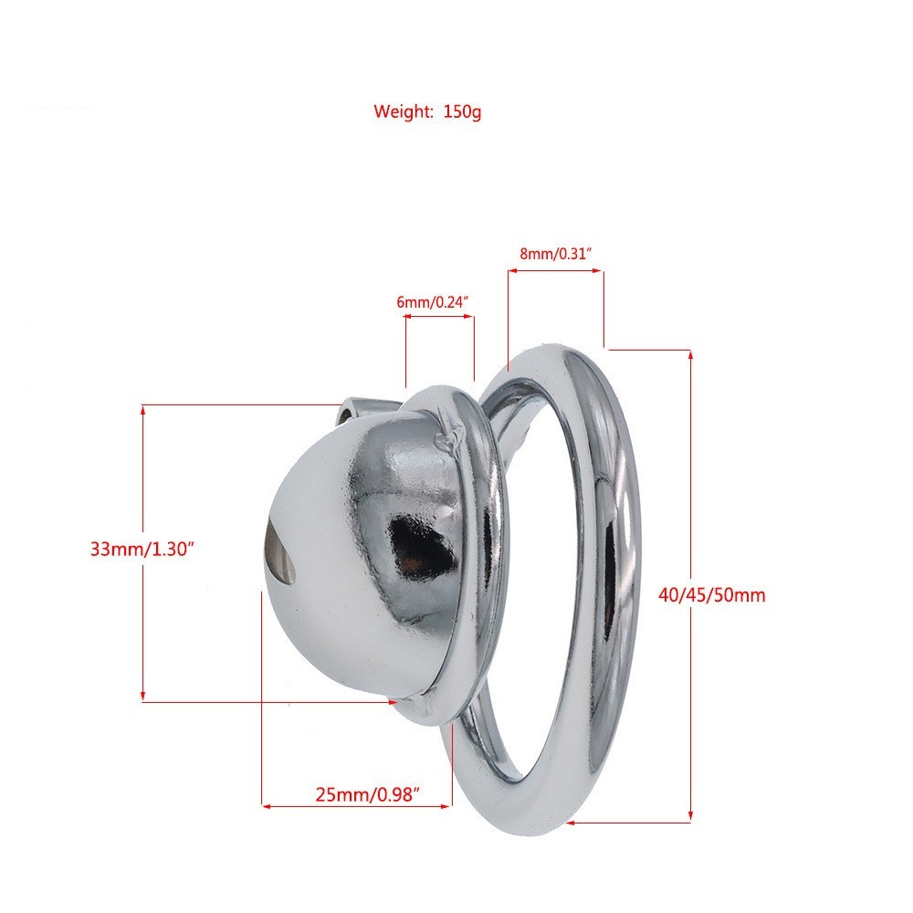Metal Chastity Cage -WeLovePlugs