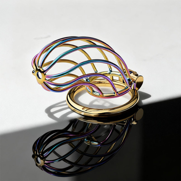 Rainbow Banana Cock Ring - image 1