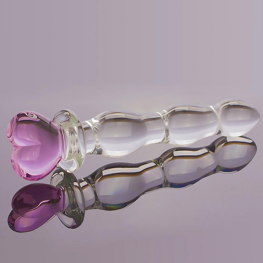 Crystal Glass Pleasure Wand Dildo Anal Plugs -WeLovePlugs