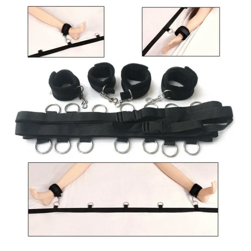 Funy Bondage Handcuffs Ankle Cuffs Restraints Adult Bdsm - image 6