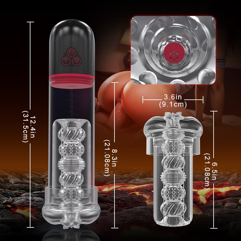 IronPulse - Vacuum Suction & Vibration Male Trainer - image 1