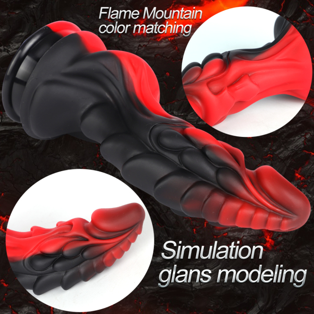 Raging Monster Dildo – 8.7 Inch - image 2