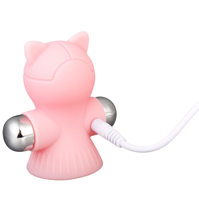 Suction Clip Tongue Licking Kitty - Pink - image 7