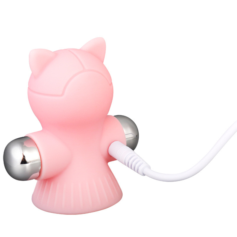 Suction Clip Tongue Licking Kitty - Pink - image 7