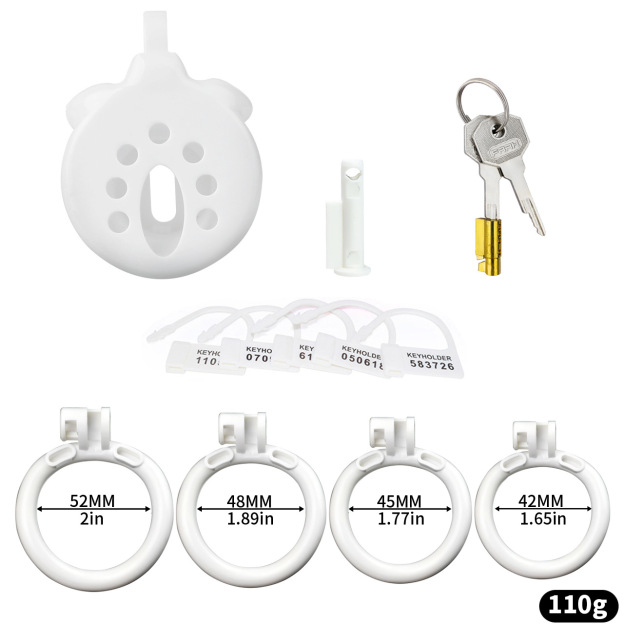 Breathable Sissy Chastity Cage with Belt-WeLovePlugs