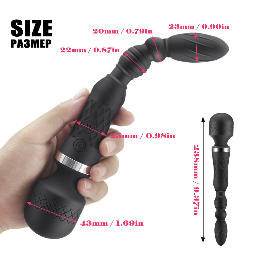SilkVibe Whisper – Waterproof Couples Wand-WeLovePlugs