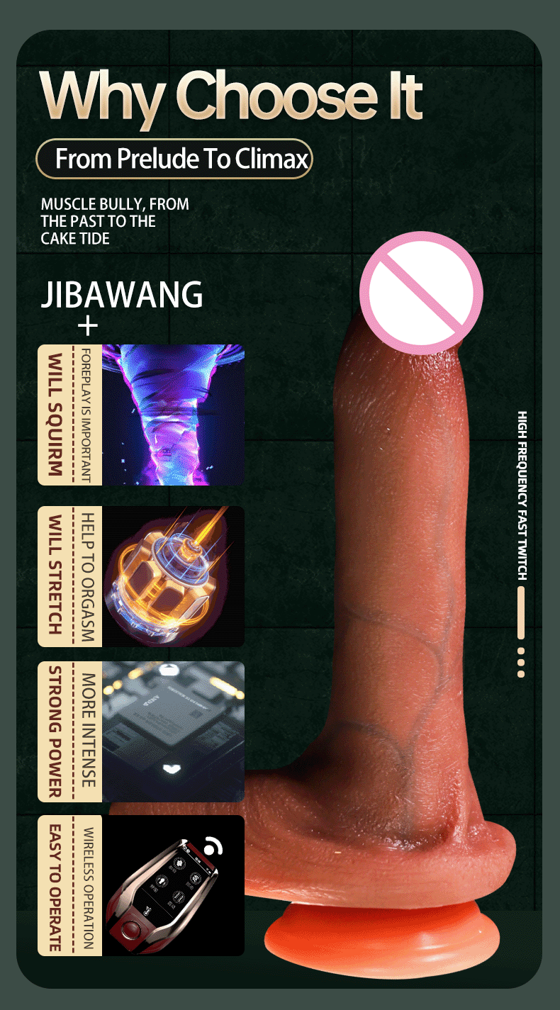 Auto 10-Mode Vibrating Big Huge Dildo WeLovePlugs Auto 10-Mode Vibrating Big Huge Dildo WeLovePlugs